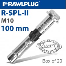 R-SPL II SAFETY PLUS - LOOSE BOLT M10X100MM X20 PER BOX